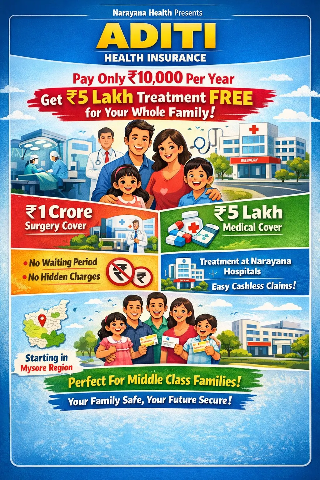 Narayana Health Insurance Aditi Plan